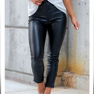 Kancan faux leather pants
